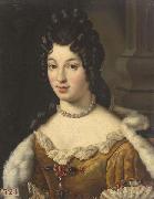 Portrait of Maria Adelaide of Savoy Jean-Baptiste Santerre
